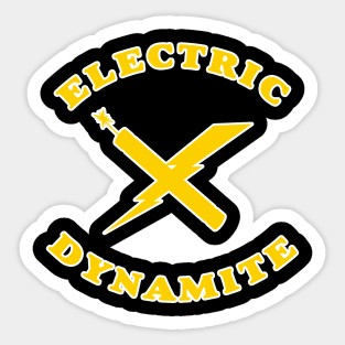 Electric Dynamite Sticker